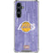 NBA Los Angeles Lakers Hardwood Classics Galaxy S23 FE Clear Case