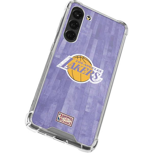 NBA Los Angeles Lakers Hardwood Classics Galaxy S23 Plus Clear Case