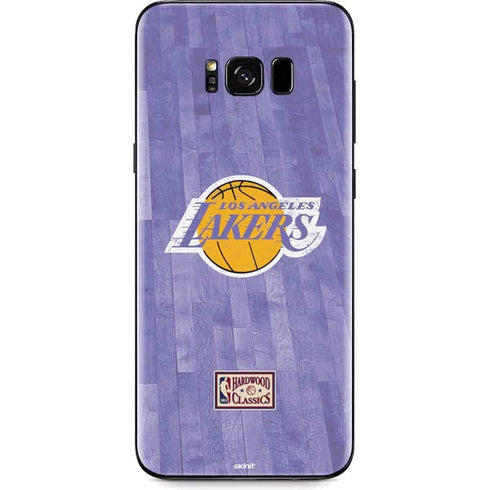 NBA Los Angeles Lakers Hardwood Classics Galaxy S8 Plus Skin