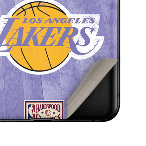 NBA Los Angeles Lakers Hardwood Classics Galaxy Z Flip Skin