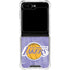 NBA Los Angeles Lakers Hardwood Classics Galaxy Z Flip5 5G Clear Case