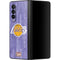 NBA Los Angeles Lakers Hardwood Classics Galaxy Z Fold3 5G Skin