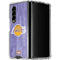 NBA Los Angeles Lakers Hardwood Classics Galaxy Z Fold4 5G Clear Case
