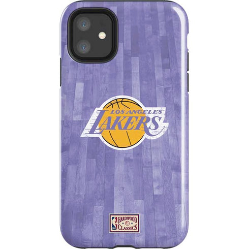 NBA Los Angeles Lakers Hardwood Classics iPhone 11 Impact Case