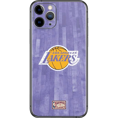 NBA Los Angeles Lakers Hardwood Classics iPhone 11 Pro Skin