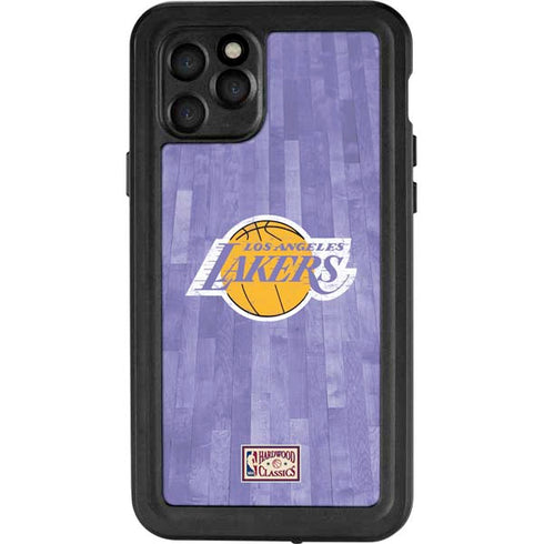 NBA Los Angeles Lakers Hardwood Classics iPhone 11 Pro Waterproof Case
