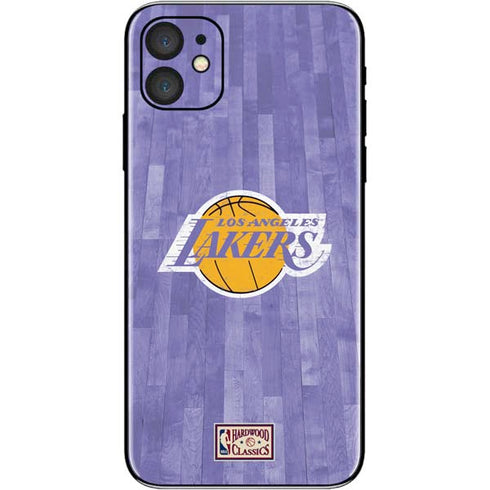 NBA Los Angeles Lakers Hardwood Classics iPhone 11 Skin