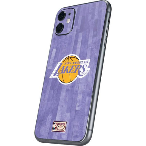 NBA Los Angeles Lakers Hardwood Classics iPhone 11 Skin