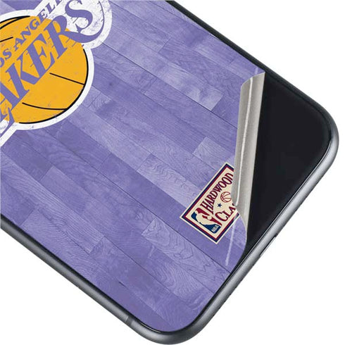 NBA Los Angeles Lakers Hardwood Classics iPhone 11 Skin