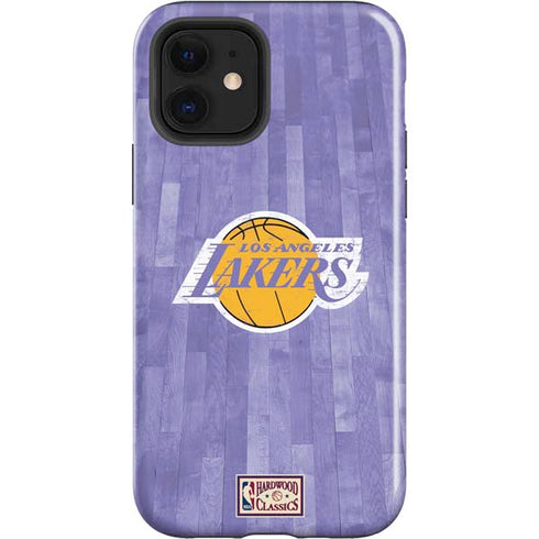NBA Los Angeles Lakers Hardwood Classics iPhone 12 Impact Case