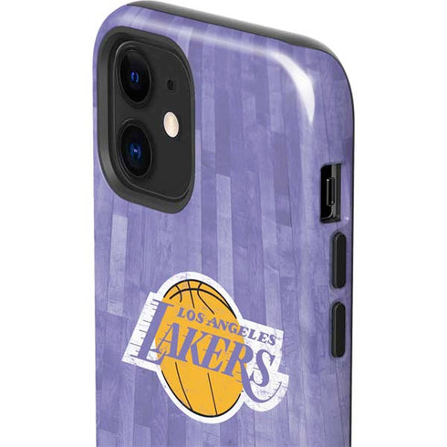 NBA Los Angeles Lakers Hardwood Classics iPhone 12 Impact Case