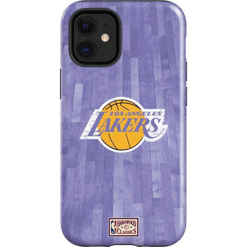 NBA Los Angeles Lakers Hardwood Classics iPhone 12 Mini Impact Case