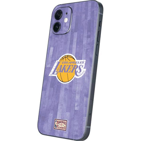 NBA Los Angeles Lakers Hardwood Classics iPhone 12 Mini Skin