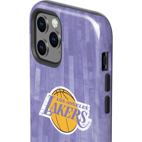 NBA Los Angeles Lakers Hardwood Classics iPhone 12 Pro Impact Case
