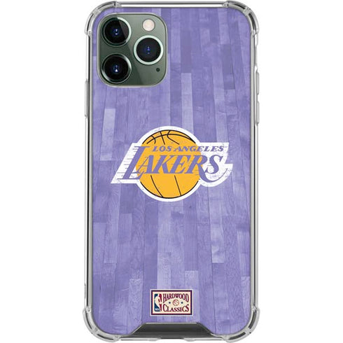 NBA Los Angeles Lakers Hardwood Classics iPhone 12 Pro Max Clear Case