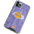 NBA Los Angeles Lakers Hardwood Classics iPhone 12 Pro Max Clear Case