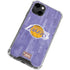 NBA Los Angeles Lakers Hardwood Classics iPhone 14 Clear Case