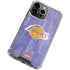 NBA Los Angeles Lakers Hardwood Classics iPhone 15 Pro Clear Case