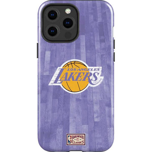 NBA Los Angeles Lakers Hardwood Classics iPhone 15 Pro Max Impact Case