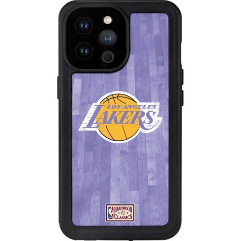NBA Los Angeles Lakers Hardwood Classics iPhone 14 Pro Max Waterproof Case