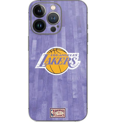 NBA Los Angeles Lakers Hardwood Classics iPhone 15 Pro Skin