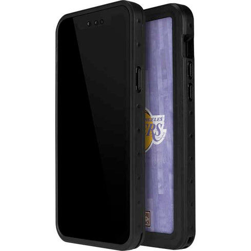 NBA Los Angeles Lakers Hardwood Classics iPhone 15 Plus Waterproof Case