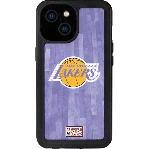NBA Los Angeles Lakers Hardwood Classics iPhone 15 Waterproof Case