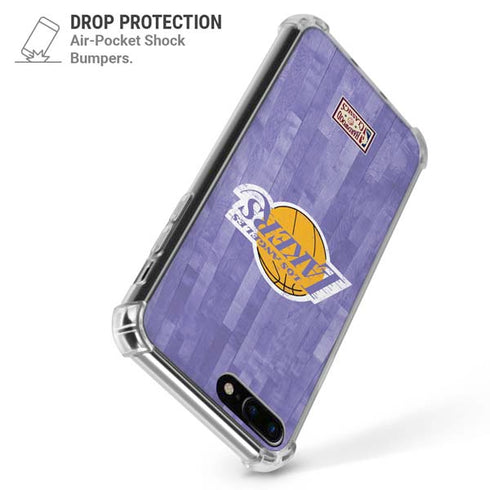 NBA Los Angeles Lakers Hardwood Classics iPhone 7/8 Plus Clear Case