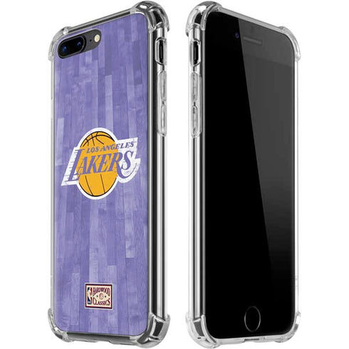 NBA Los Angeles Lakers Hardwood Classics iPhone 7/8 Plus Clear Case