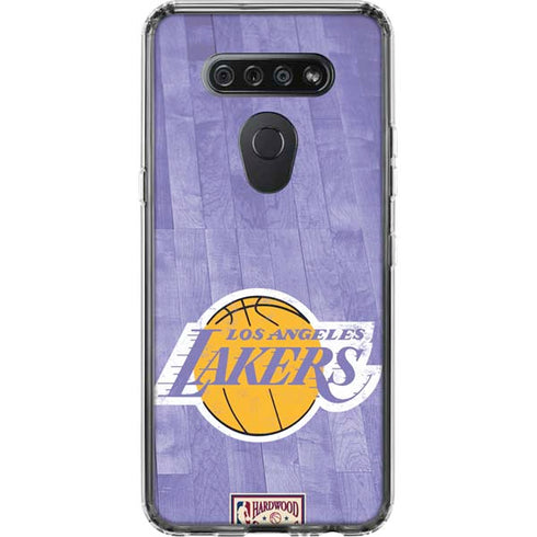 NBA Los Angeles Lakers Hardwood Classics LG K51/Q51 Clear Case