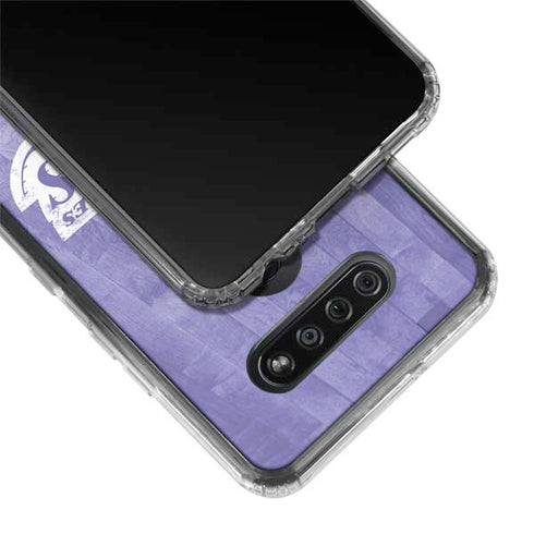 NBA Los Angeles Lakers Hardwood Classics LG K51/Q51 Clear Case
