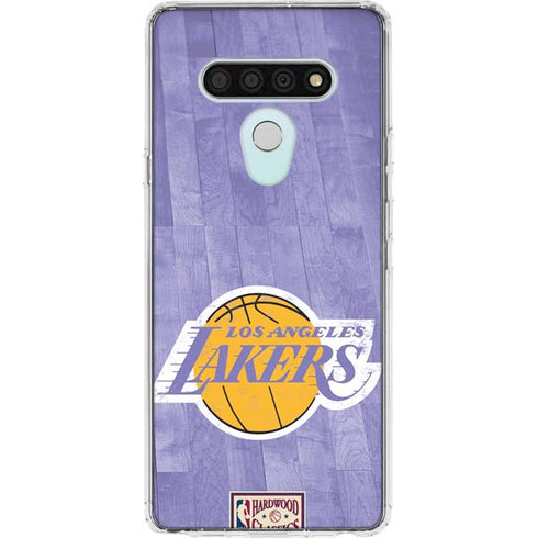 NBA Los Angeles Lakers Hardwood Classics LG Stylo 6 Clear Case