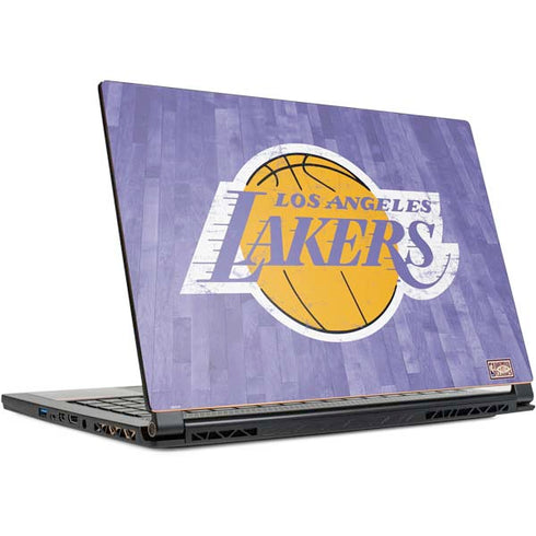 NBA Los Angeles Lakers Hardwood Classics MSI GS65 Stealth Laptop Skin