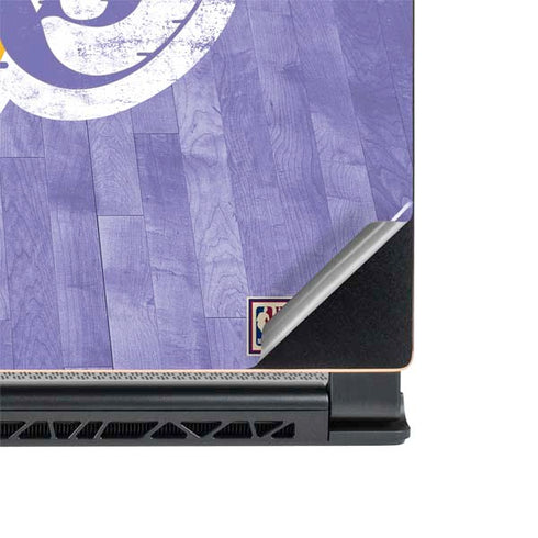NBA Los Angeles Lakers Hardwood Classics MSI GS65 Stealth Laptop Skin
