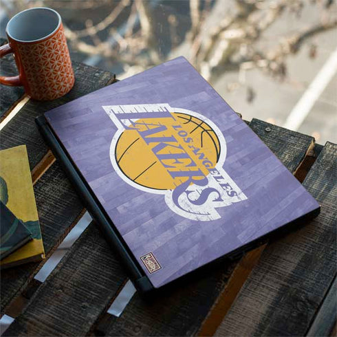 NBA Los Angeles Lakers Hardwood Classics MSI GS65 Stealth Laptop Skin