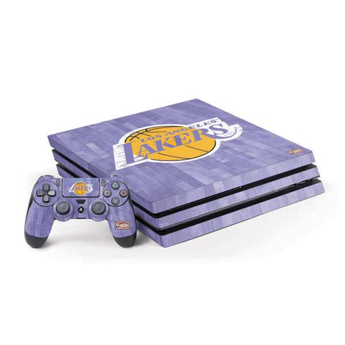 NBA Los Angeles Lakers Hardwood Classics PS4 Pro Bundle Skin
