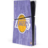 NBA Los Angeles Lakers Hardwood Classics PS5 Slim Disk Console Skin