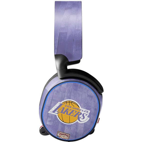 NBA Los Angeles Lakers Hardwood Classics SteelSeries Arctis 3 Skin