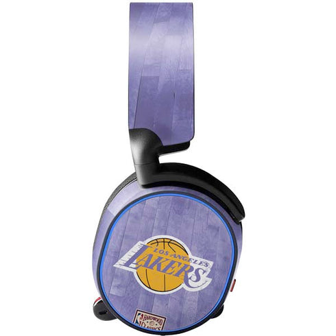 NBA Los Angeles Lakers Hardwood Classics SteelSeries Arctis 5 Skin