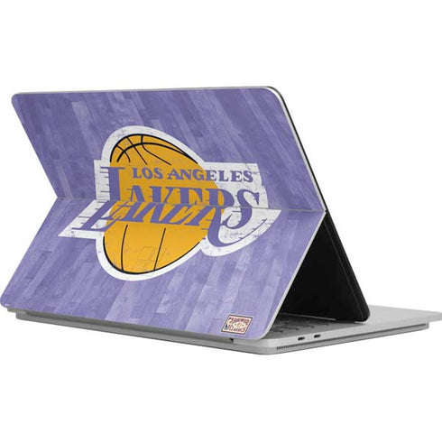 NBA Los Angeles Lakers Hardwood Classics Surface Laptop Studio Skin