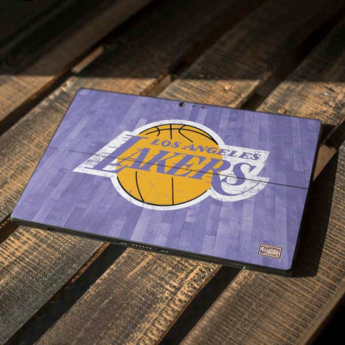 NBA Los Angeles Lakers Hardwood Classics Surface Pro 6 Skin