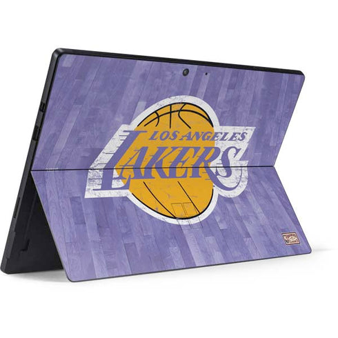NBA Los Angeles Lakers Hardwood Classics Surface Pro 7 Skin