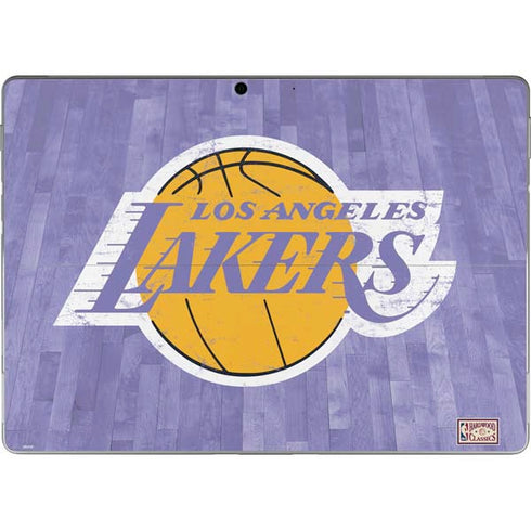 NBA Los Angeles Lakers Hardwood Classics Surface Pro 9 Skin