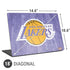 NBA Los Angeles Lakers Hardwood Classics Universal Laptop 18in (14.6 x 10.6in) Skin