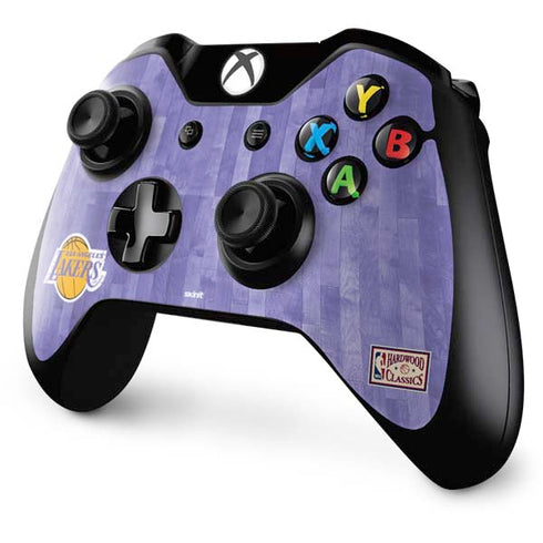 NBA Los Angeles Lakers Hardwood Classics Xbox One Controller Skin