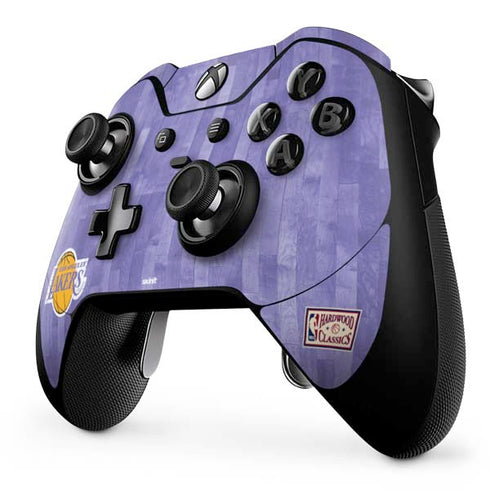 NBA Los Angeles Lakers Hardwood Classics Xbox One Elite Controller Skin