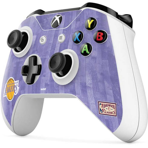 NBA Los Angeles Lakers Hardwood Classics Xbox One S Controller Skin