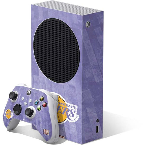 NBA Los Angeles Lakers Hardwood Classics Xbox Series S Skins