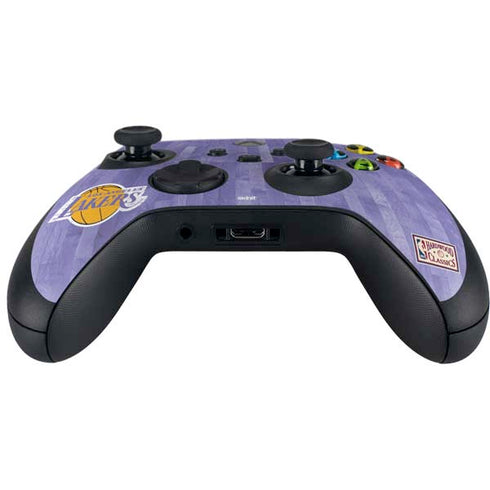 NBA Los Angeles Lakers Hardwood Classics Xbox Series X Controller Skin
