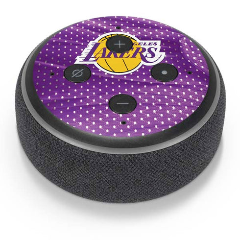 NBA Los Angeles Lakers Home Jersey Amazon Echo Dot Skin